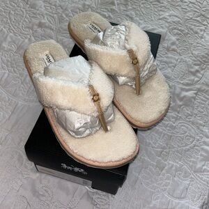 Brand new Coach flip flop